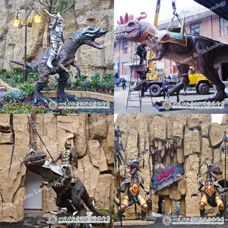 Illustration for article titled These Are The Weirdest Dinosaur Statues Ever